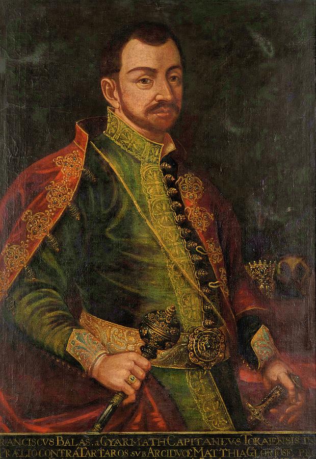 Ferenc Balassa II hungarian nobleman Painting by Vincent Monozlay