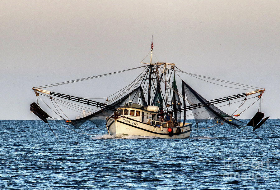 Fernandina Shrimp Boat Photograph by Scott Moore
