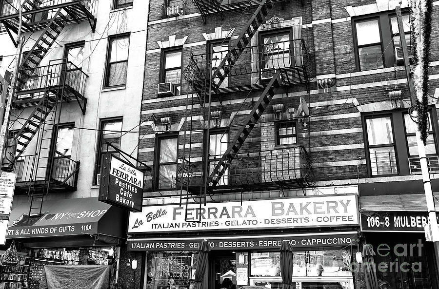Ferrara of Mulberry Street in New York City Photograph by John Rizzuto