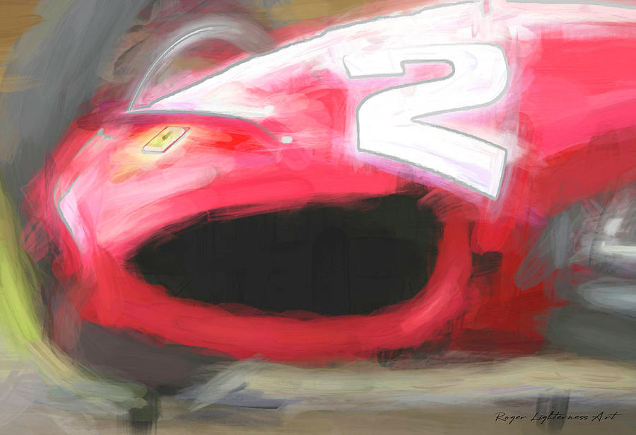  Ferrari 156  Digital Art by Roger Lighterness