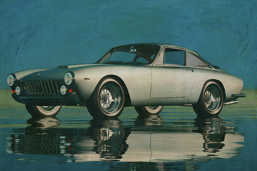 Ferrari 250 GT Lusso, A Classic Car From 1963 Digital Art by Jan Keteleer Ferrari 250 GT Lusso, A Classic Car From 1963 Digital Art by Jan Keteleer