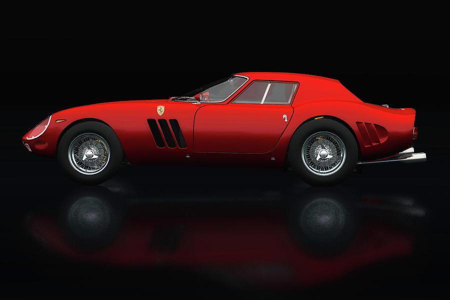 Ferrari 250 GTO Lateral View Photograph by Jan Keteleer