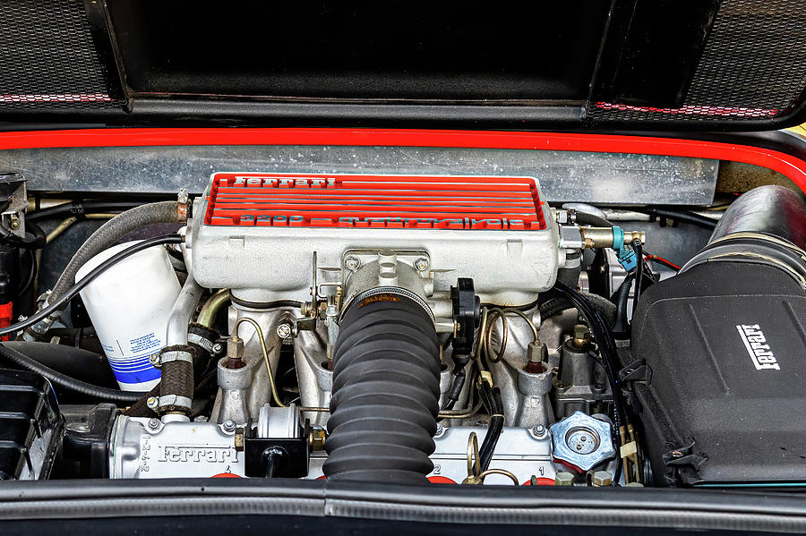 Ferrari 328 Engine Photograph by Bradford Martin - Fine Art America