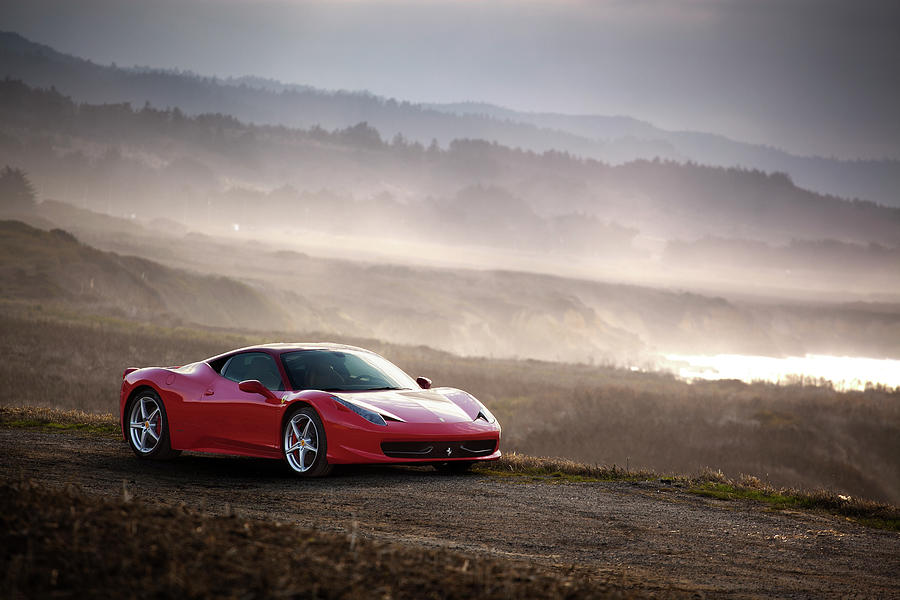 #Ferrari #458 #Print Photograph by ItzKirb Photography