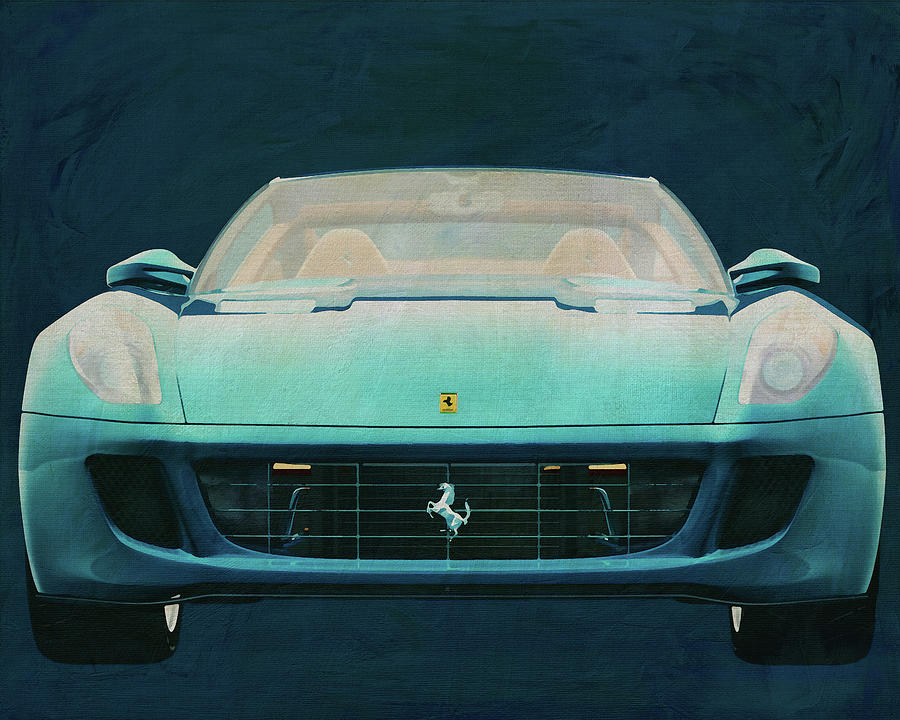 Ferrari 599 GTB Fiorano Painting by Jan Keteleer
