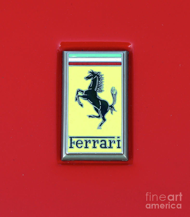 Ferrari Emblem 8714 Photograph