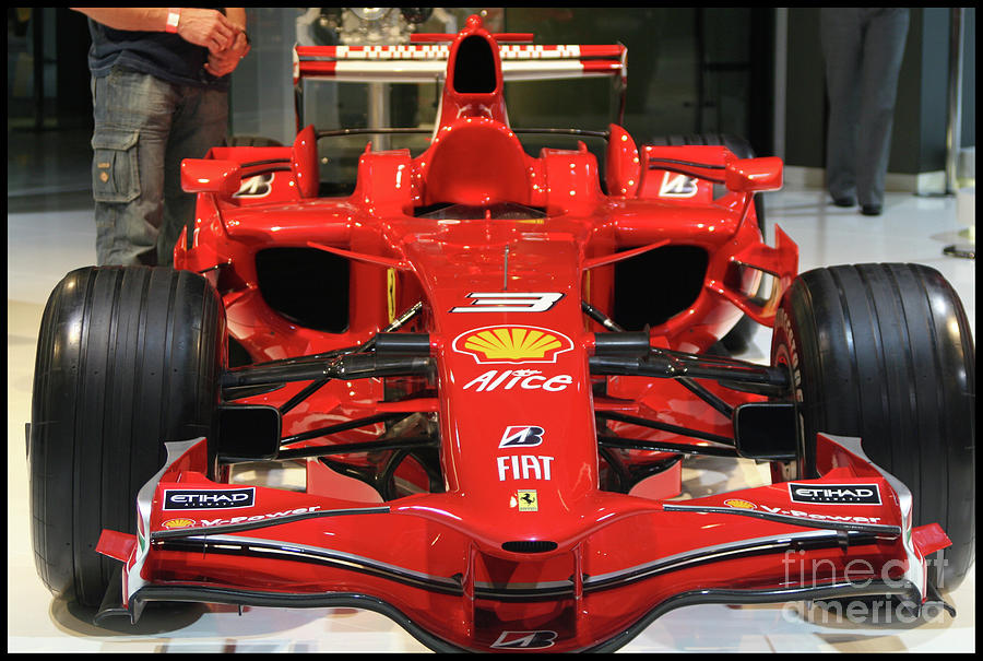 Car Photograph - Ferrari F1 Racing Car by Stefano Senise