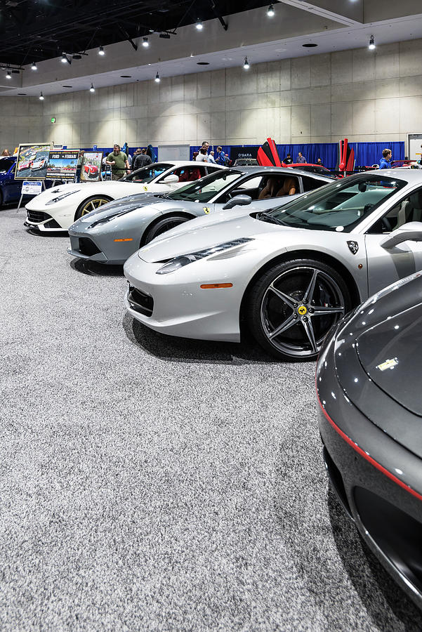 Ferrari Line Up Photograph by Robert VanDerWal | Fine Art America