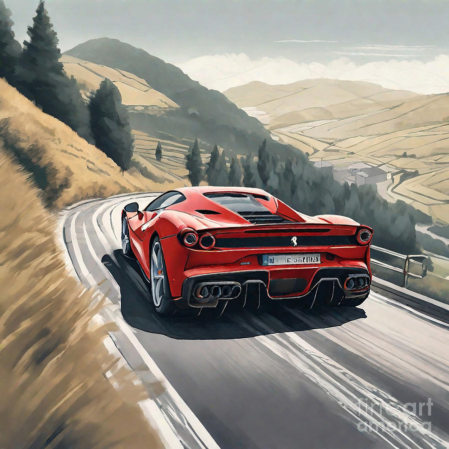 Ferrari SF90 Stradale Digital Art by Grover Mcclure - Fine Art America