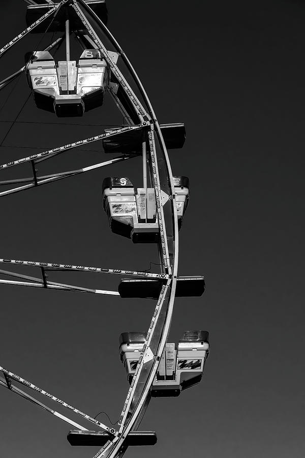 Ferris wheel Photograph by Allen Carroll