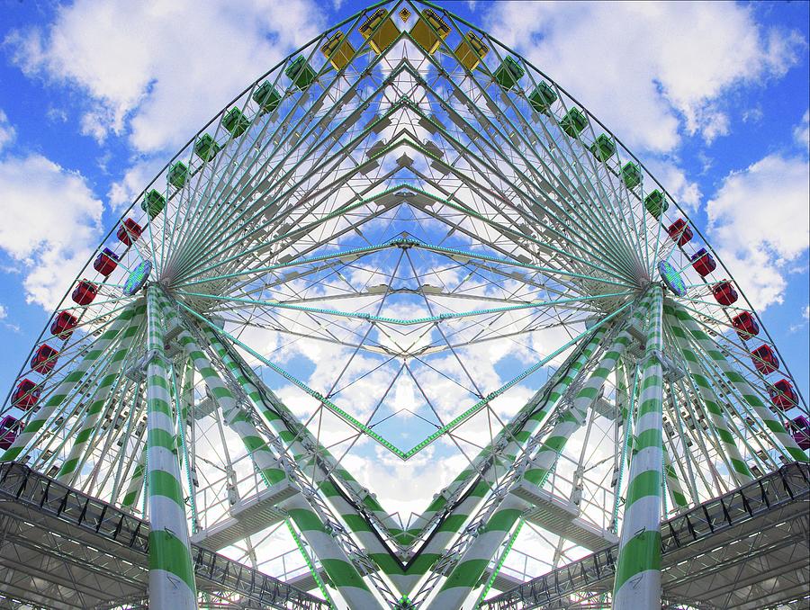 Ferris Wheel Point Photograph by Tom Reynen