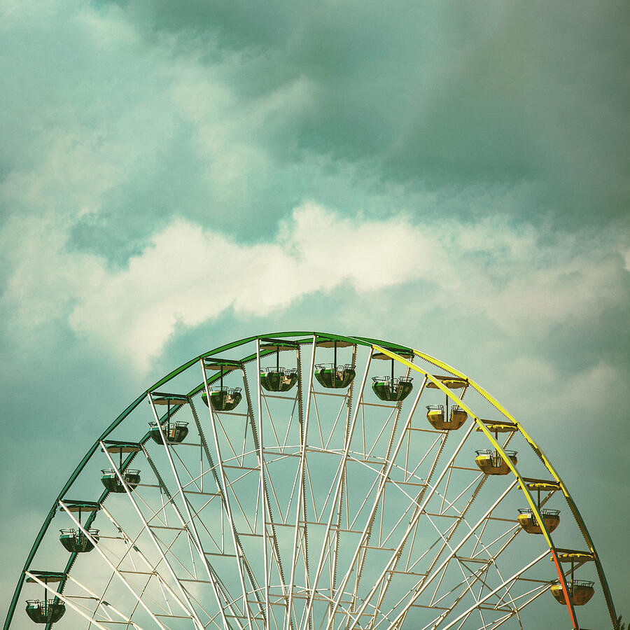 Ferris Wheel Photograph - Ferris Wheel by Stelios Kleanthous