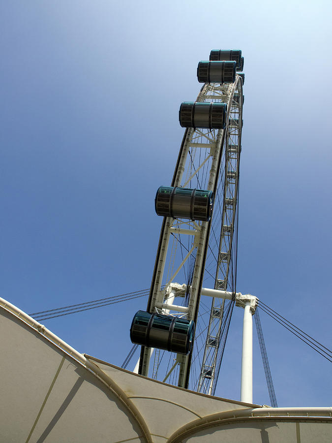 Ferris Wheel To The Sky Photograph by David Desautel