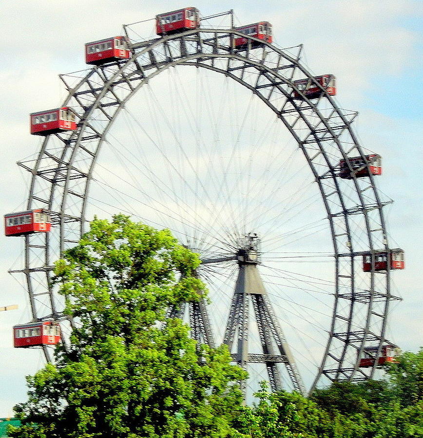 Ferris Wheel Vienna Photograph by Caroline Stella