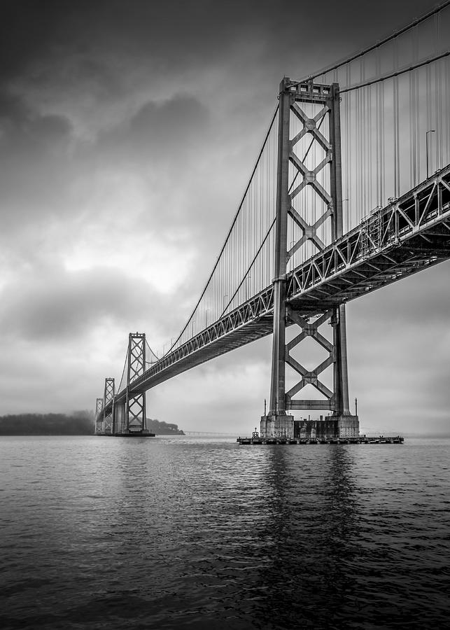 San Francisco Photograph - FERRUM EQUO - Iron Horse - San Francisco - Oakland Bay Bridge by Marshal Hilton - Dreamscape Prints - Art For Living