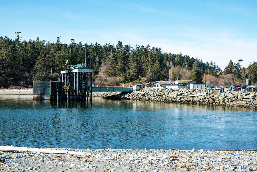 Ferry Dock at Fort Casey Photograph by Tom Cochran