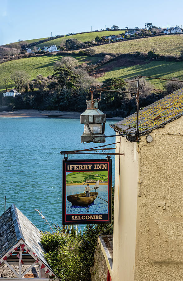 Ferry Inn Salcombe Photograph by Shirley Mitchell