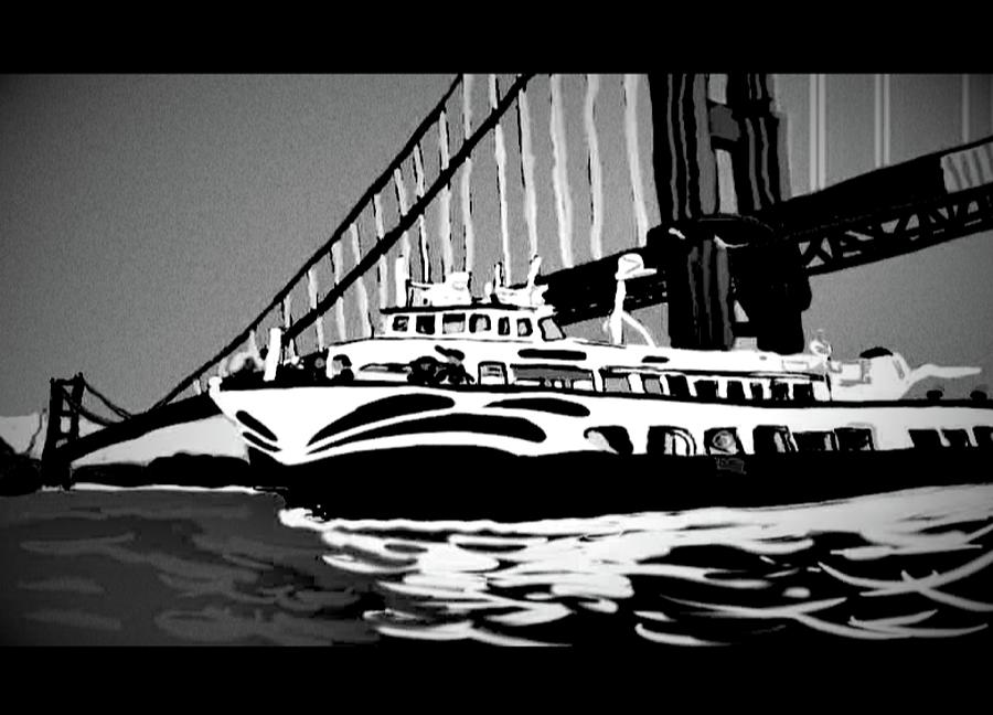 Ferry Digital Art by Lisa Lakeman | Pixels