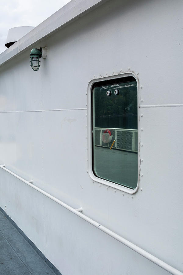 Ferry Window Photograph by Jim Whitley