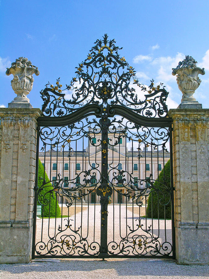Fertőd - Esterhazy Palace Gate Photograph by Romeo Reidl