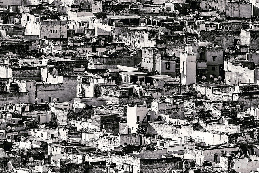 Fes Cityscape #2 - Morocco Photograph by Stuart Litoff
