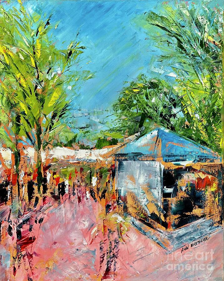 Festival Painting by Alan Metzger