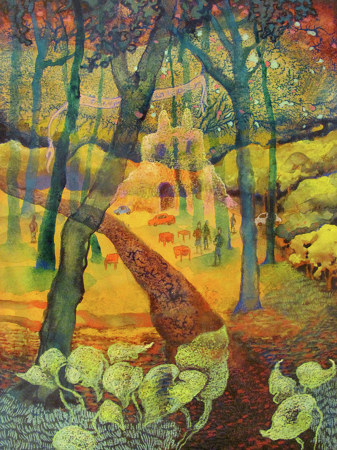 Festival in the Forest Mixed Media by James Huntley