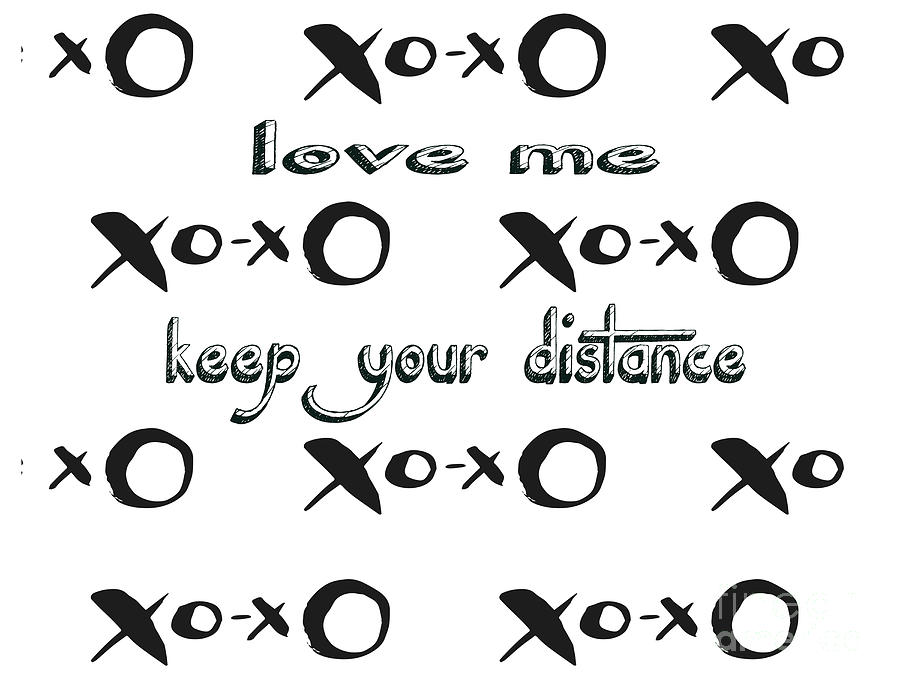 Xo Xo - Love Me 2 Digital Art by Jennie Breeze