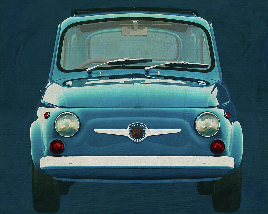 Fiat 500 Abart version Painting by Jan Keteleer