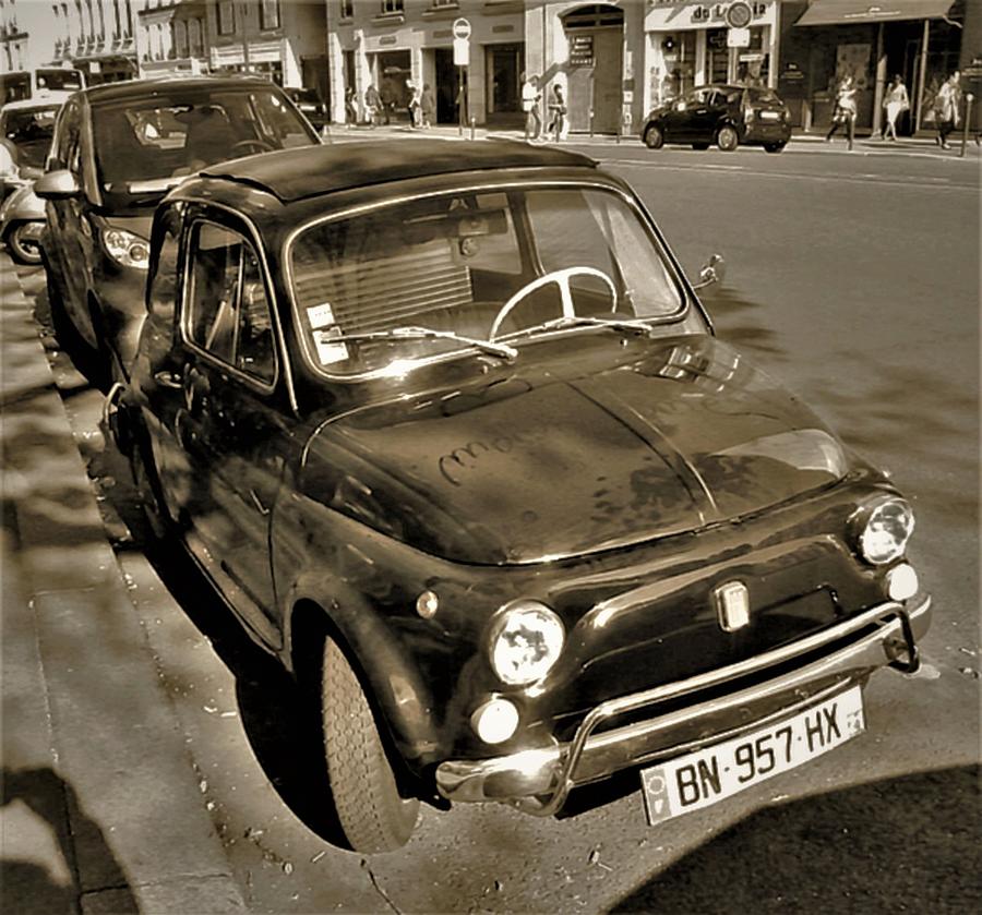 Old Fiat 500 Photograph
