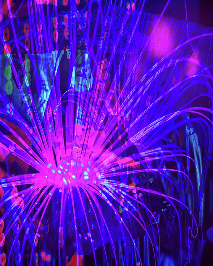 Fiber Optics Digital Art by Day Williams Fine Art America