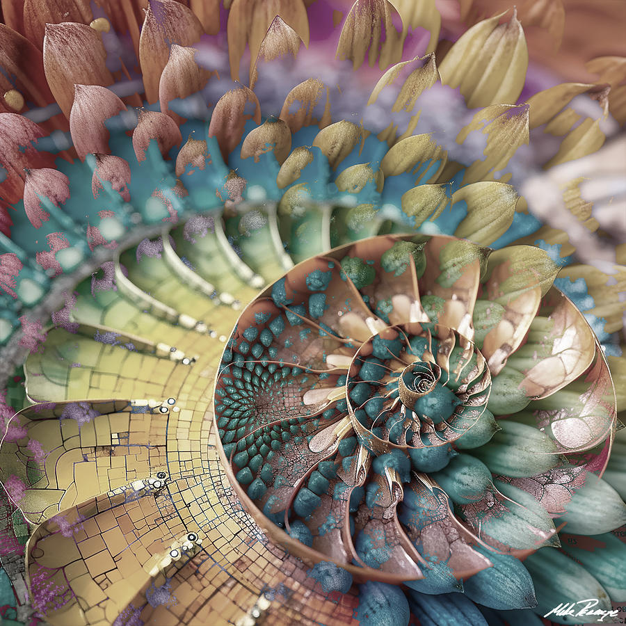 Fibonacci Digital Art by Mike Peconge - Fine Art America