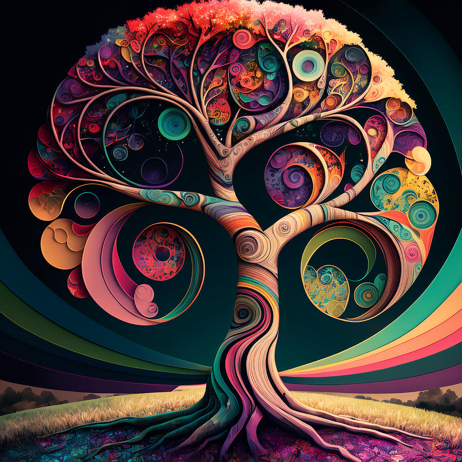 Fibonacci Sequence Spiral In Nature Drawing By Ragana - vrogue.co