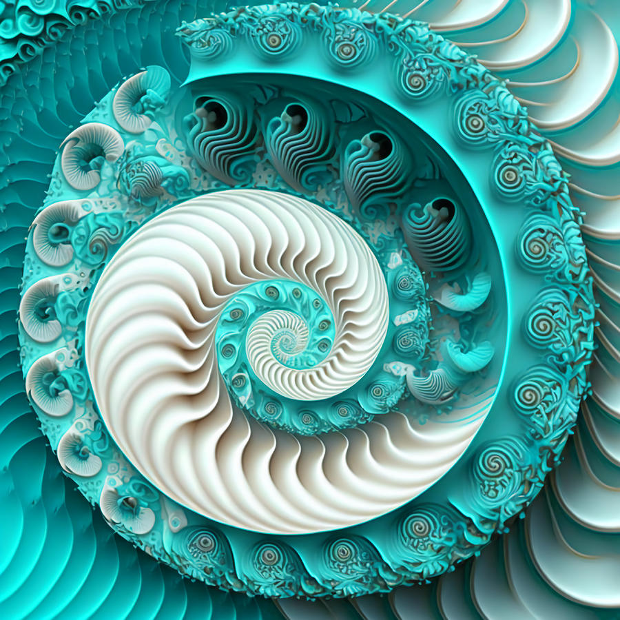 Fibonacci Spirals V2: A Harmonic Coloring Book for Mindful Meditation and  Creative Exploration (RB Fibonacci Spirals)