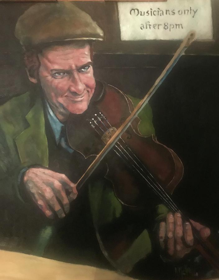 Fiddler Painting by Kevin McKrell