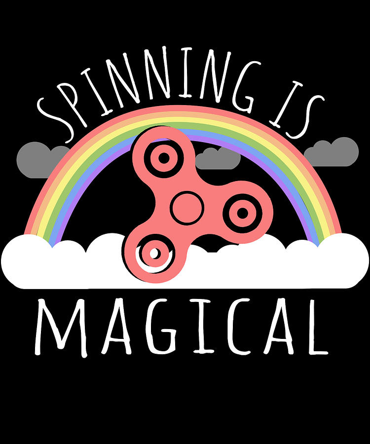 Fidget Spinning Is Magical Digital Art by Flippin Sweet Gear