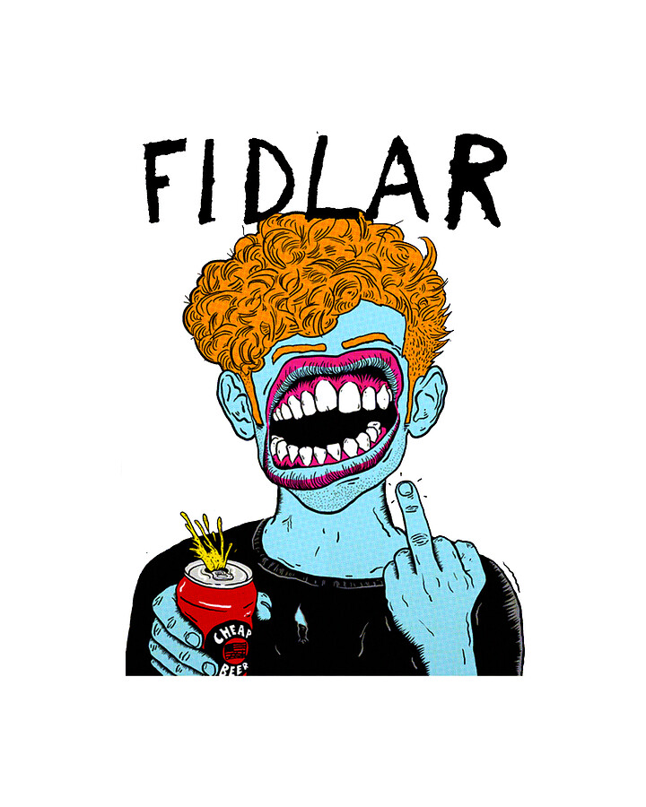 Fidlar Digital Art by Zaza Lively Fine Art America