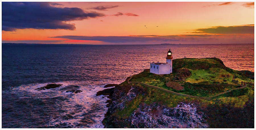 Fidra Lighthouse Photograph by David Gillan - Fine Art America