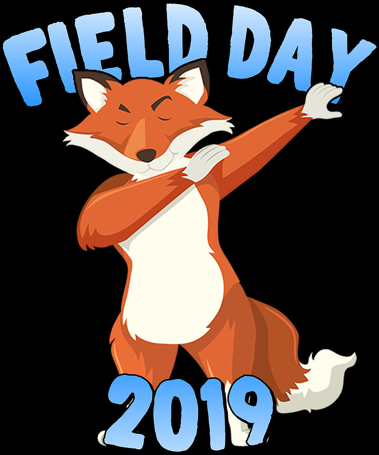 Field Day 2019 Dabbing Fox Digital Art by Flippin Sweet Gear