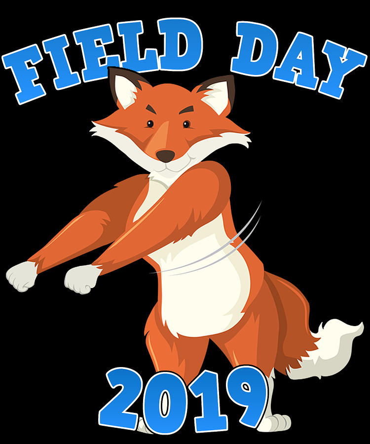 Field Day 2019 Flossing Fox Digital Art by Flippin Sweet Gear