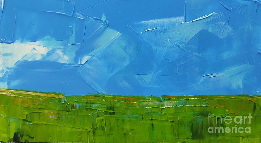 Blue Sky #1 Painting by Lisa Dionne