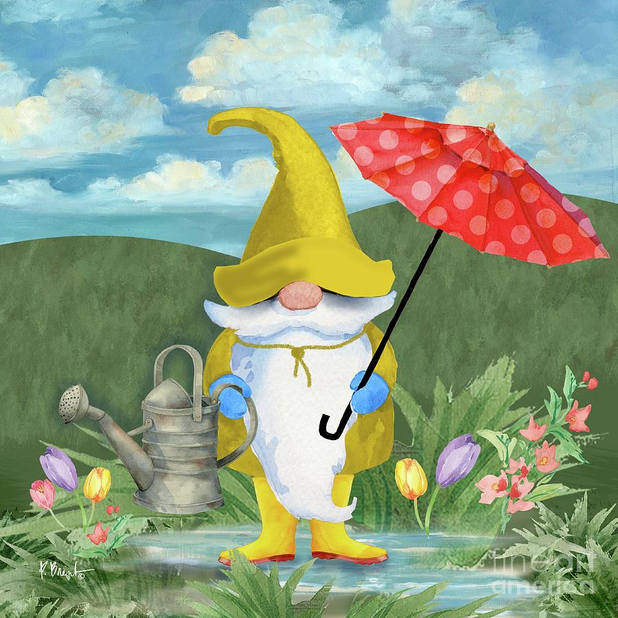 Field Gnome II Painting by Paul Brent - Fine Art America