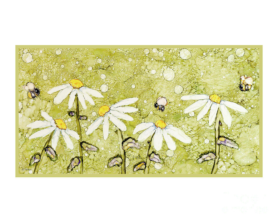 Field of Daisies Painting by Jan Killian