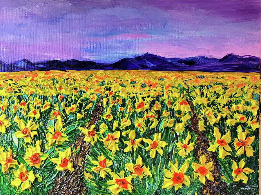 Field of Dreams Painting by Ann Frederick