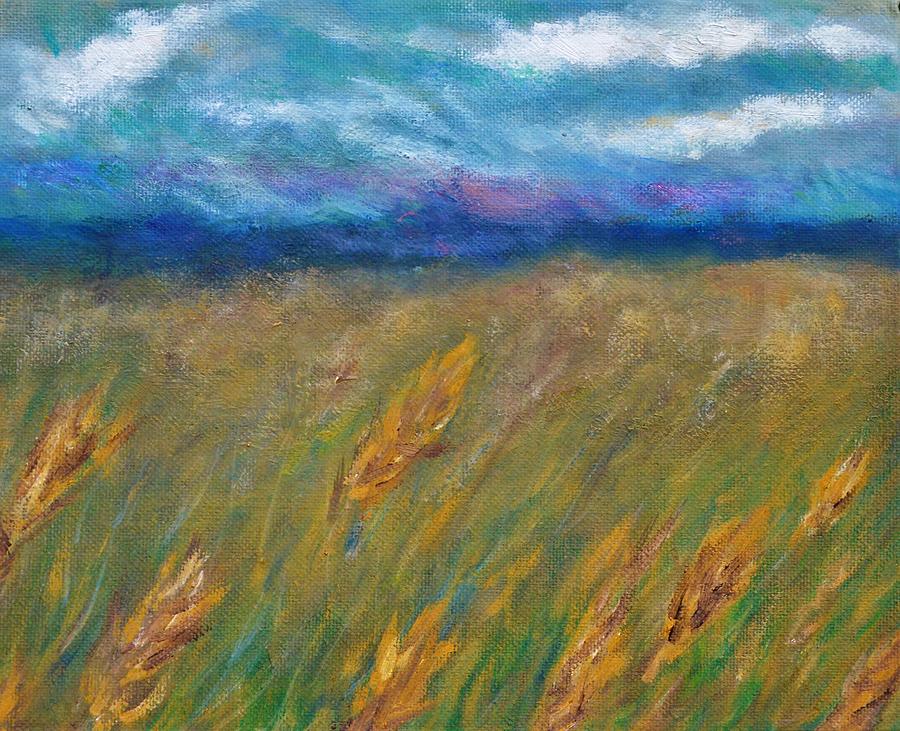 Field of Grasses Painting by Marla McPherson | Fine Art America