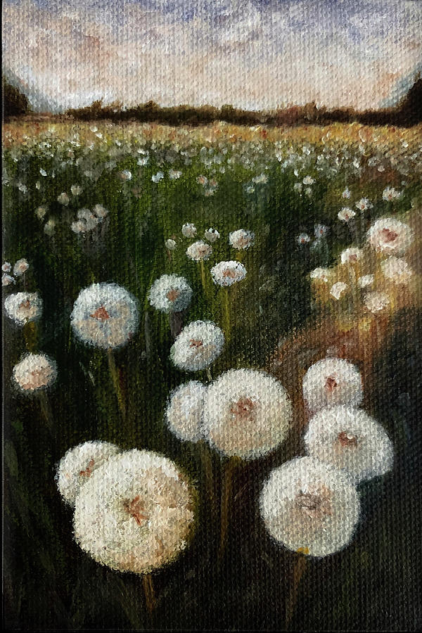 Field of Wishes Painting by Tracy Hutchinson