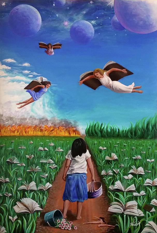 Fields of Dreams Painting by Hadi Aghaee