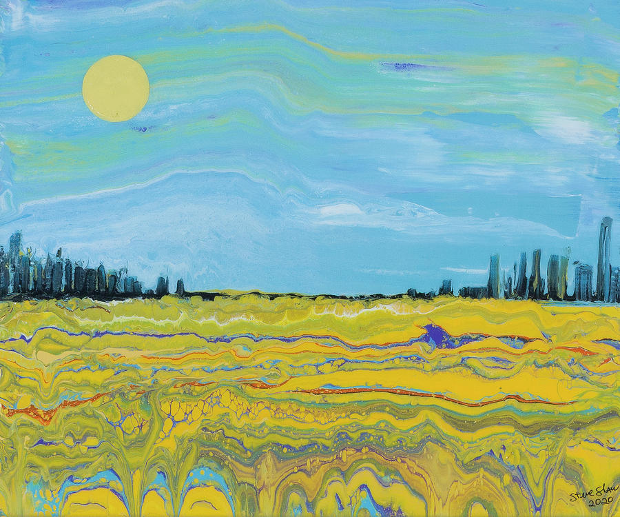 Fields of Gold Painting by Steve Shaw
