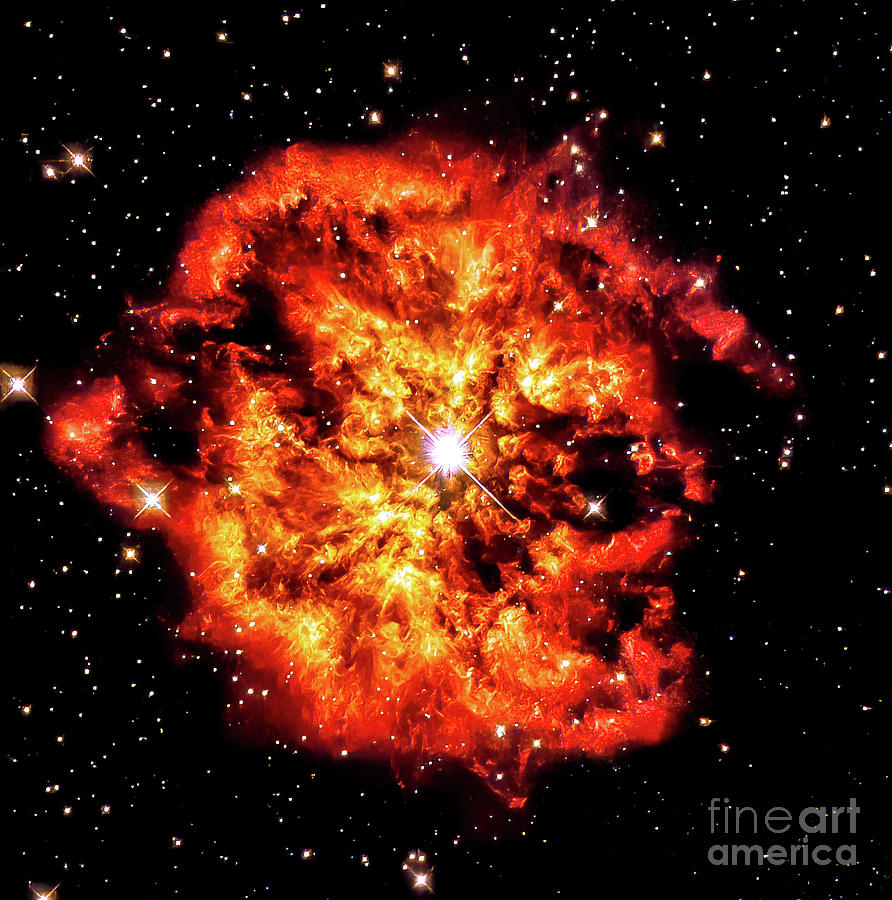 Fiery Nebula M1-67 Photograph by M G Whittingham