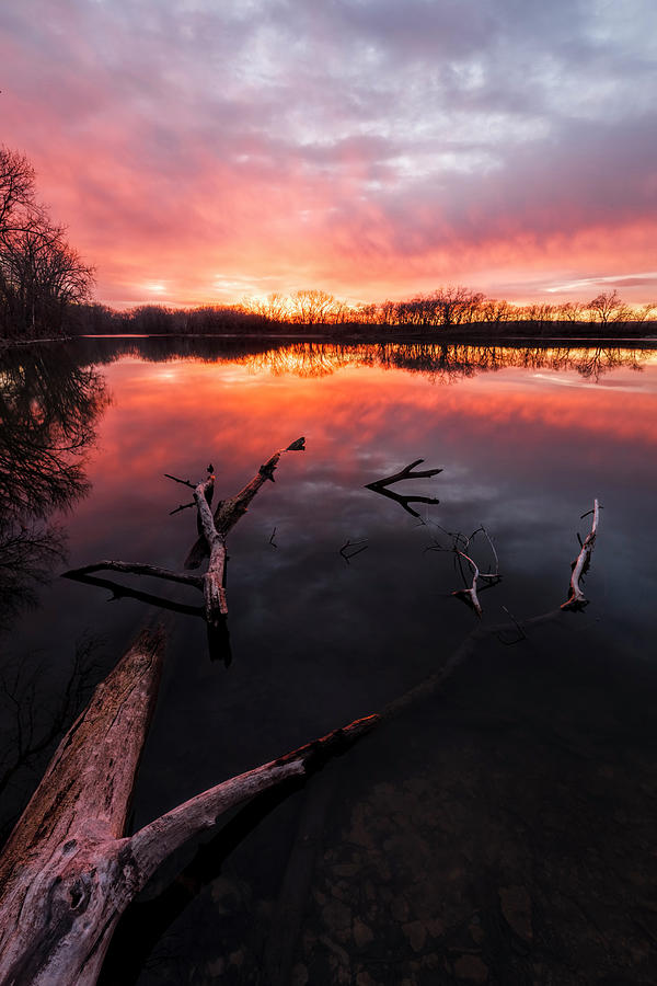 Fiery Sky Photograph By Scott Bean Fine Art America